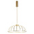 4286-6P, подвесная люстра, D600xH500/1900, LEDx60W, 5700LM, 4000K, included