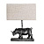 Декоративная настольная лампа Arte Lamp CLARK A4376LT-1BS