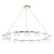 4248-15P, подвесная люстра, D1020xH1300/1500, 15xLEDx4.6W, 1800LM, 4000K, included