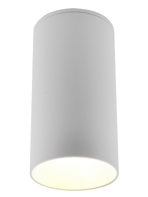 1200-GU10-Wh Светильник накладной круглый белый от интернет магазина Elvan.ru