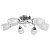 Потолочная люстра Arte Lamp STEFANIA A6055PL-6CC