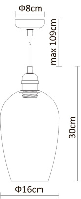 Подвесной светильник Arte Lamp TRENTO