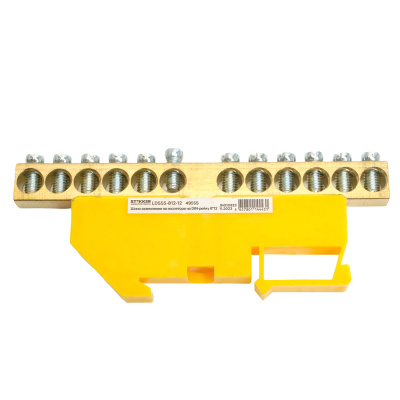 Шины N, PE, PEN, L, кросс-модули STEKKER LD555-812-12