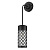 4834/1W NATURE ODL21 742 черный/стекло Ландшафтный настенный светильник E27 1*60W IP44 DUNES