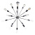 Подвесная люстра Divinare FLORIANA 5011/02 SP-18