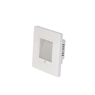 4047-1W, настенный светильник, D30xW86xH86, LEDx1W, 20LM, 3000K, IP20, included, sensor