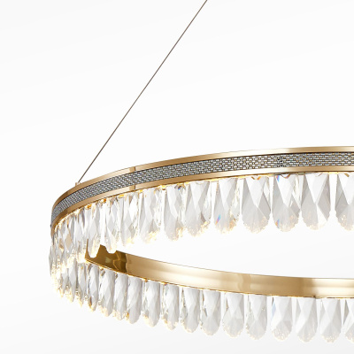 4207-8P, подвесная люстра, D800xH100/1500, LEDx43W, 4300LM, 3000K, included