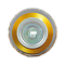501-MR16-5.3-Gl-Cl Светильник точечный прозрачный-золотой от интернет магазина Elvan.ru