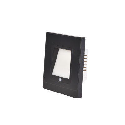 4046-1W, настенный светильник, D30xW86xH86, LEDx1W, 20LM, 3000K, IP20, included, sensor