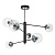 Люстра на штанге Arte Lamp SEGIN A3566PL-6BK