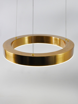 184-60W-3000K-Gl Люстра подвесная светодиодная золото ELVAN- витринный образец от интернет магазина Elvan.ru