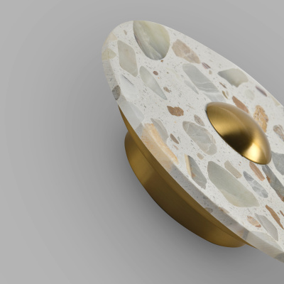 Бра Zortes Terrazzo ZRS.1878.02, Мощность - 7Вт, Тип лампы: LED, В -200мм / Ш - 200мм