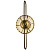 Настенный светильник Arte Lamp ALMAAZ A2563AP-1PB