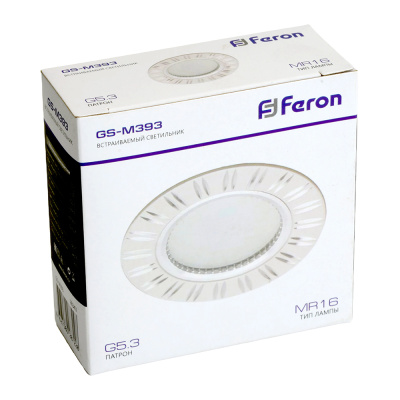 Светильник потолочный встраиваемый FERON GS-M393W