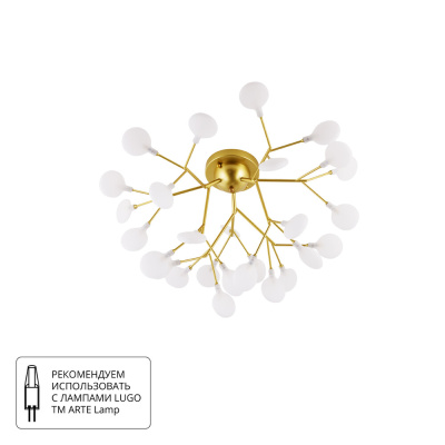 Потолочная люстра Arte Lamp CANDY