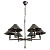 Подвесная люстра Arte Lamp GIORDANO A2398LM-6BA