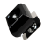 8048-G-9-Ch+Bk Светильник точечный хром-черный от интернет магазина Elvan.ru