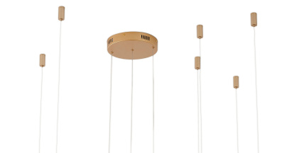 Светильник ZORTES RINGOLIGHT ZRS.33325.75F, Мощность - 120Вт, Тип лампы: LED, В - 1500мм / Ш - ø400/ø600/ø800мм