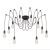 LOFT1162/10 Люстра-паук LOFT IT Spider