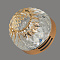 2255H-G-9-Cl-Gl Светильник точечный золотой от интернет магазина Elvan.ru