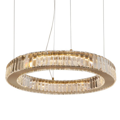 4195-6P, подвесная люстра, D600xH800/1200, 2xLEDx38W, 6840LM, 4000K, included
