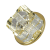 3084/6-GY-5.3-Gl Светильник точечный золотой от интернет магазина Elvan.ru