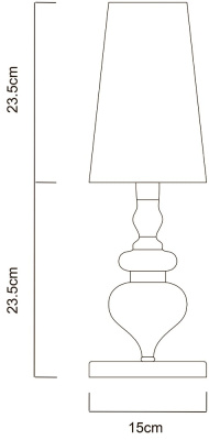 Декоративная настольная лампа Arte Lamp ANNA MARIA