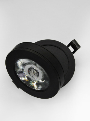 505R-10W-3000K-Bk Светильник светодиодный встраиваемый черный от интернет магазина Elvan.ru