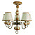 Потолочная люстра Arte Lamp BENESSERE A9570PL-5WG