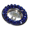 8001-MR16-5.3-Bl-Ch Светильник точечный синий-хром от интернет магазина Elvan.ru