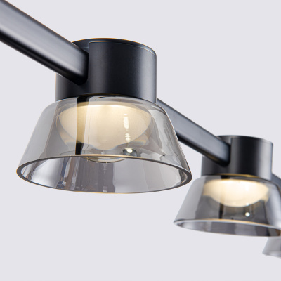 4247-5P, подвесная люстра, L1180xW100xH1200/1800, 5xLEDx6W, 600LM, 4000K, included