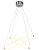 Светильник ZORTES BLASY ZRS.57793.96, Мощность - 96Вт, Тип лампы: LED, В -1500мм/750мм / Ш - ø600/400мм