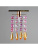 70197-GY-5.3-Pk-Gl  Cветильник точечный розовый-золотой от интернет магазина Elvan.ru