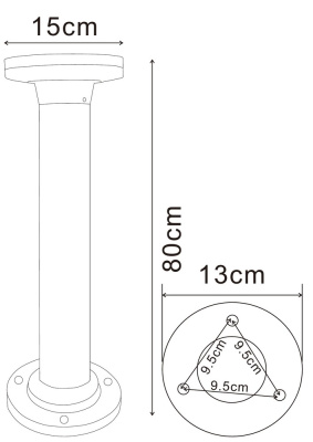 Ландшафтный светильник Arte Lamp AMSTERDAM