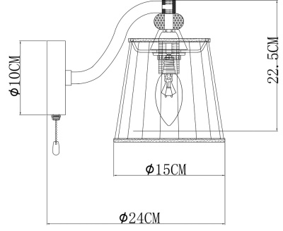 Бра Arte Lamp TALITHA