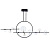 Люстра на штанге Arte Lamp SATURN A7790SP-75BK