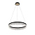 4187-1P, подвесная люстра, D600xH130/1000, LEDx68W, 3060LM, 3000-6000K, included, remote control
