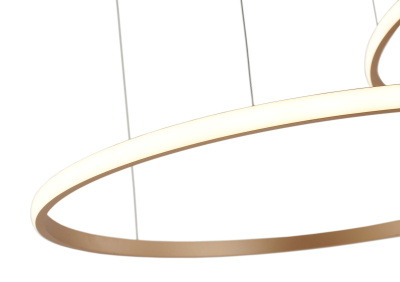 Светильник ZORTES RINGOLIGHT ZRS.33325.75F, Мощность - 120Вт, Тип лампы: LED, В - 1500мм / Ш - ø400/ø600/ø800мм