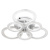 Потолочная светодиодная люстра Arte Lamp Camelia A2533PL-60WH