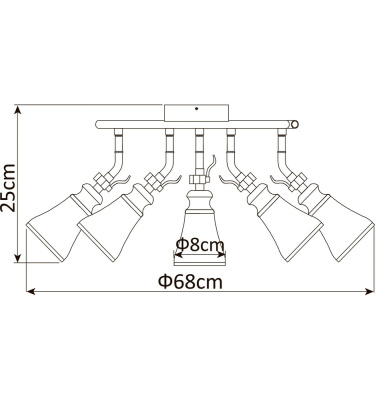 Спот Arte Lamp VENTO