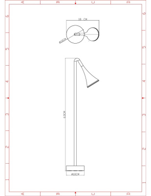 Ландшафтный светильник Arte Lamp BRONN