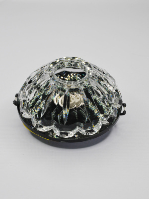 1250-G-9-Bk Светильник точечный черный от интернет магазина Elvan.ru