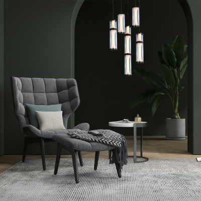 4245-2P, подвес, D165xH790/1800, LEDx20W, 435LM, 4000K, included