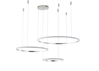 Светильник ZORTES RINGOLIGHT ZRS.33322.75F, Мощность - 75Вт, Тип лампы: LED, В - 1500мм / Ш - ø200/ø400/ø600мм